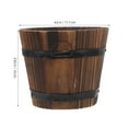 thumbnail image 2 of HEATSHAKING Jardinières Extérieures Jardinière en Bois Style Rétro 1Ensemble, 2 of 6