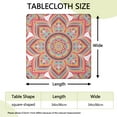 thumbnail image 2 of Tablecloth Zen Meditation Mandala Design Waterproof Elastic Squre Cover with Back for Healing and Energy Rooms, 2 of 6