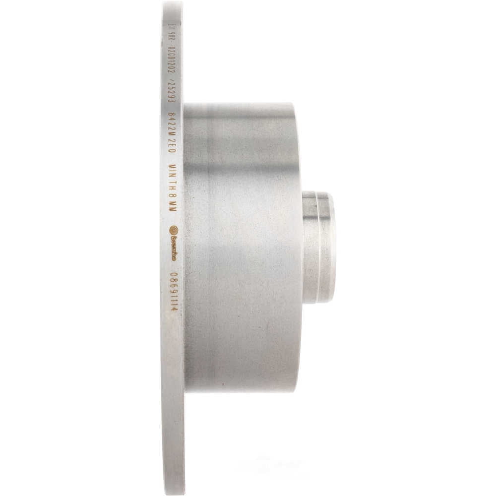 Brembo 08.6911.14 Premium Rear Brake Rotor