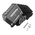 thumbnail image 1 of Colaxi Motorcycles Radiator Water Coolant Reservoir Cover Compatible with FZ-09 FZ09 - Gray, Length 27cm, 1 of 5