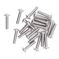 thumbnail image 4 of 50Pcs Flanged Button Head Screws A2‑70 Stainless Steel Buttons Heads Socket Caps Bolts KitM8x30mm, 4 of 5