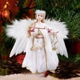 thumbnail image 5 of 24Pcs Angel Wings Christmas Ornaments, Xmas Tree Mini Angel Feather Hanging Pendant, Holiday Party Decorations DIY Craft Wedding Prop, 5 of 8