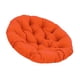 thumbnail image 2 of Cojín lavable para silla colgante tipo cesta para jardín Naranja, 2 of 8