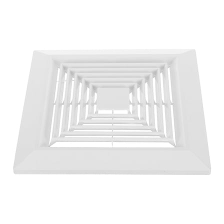 ELAYARD Bathroom Ceiling Exhaust Fan Cover Plastic Ventilation Home Use 1Set