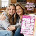 thumbnail image 2 of WaaHome Fill in The Blank Mother's Day Card - Personalized Mothers Day Card for Mom Rose Pink Design Gift for Mommy from Kids Son Daughter (5.5"x 8"), 2 of 7