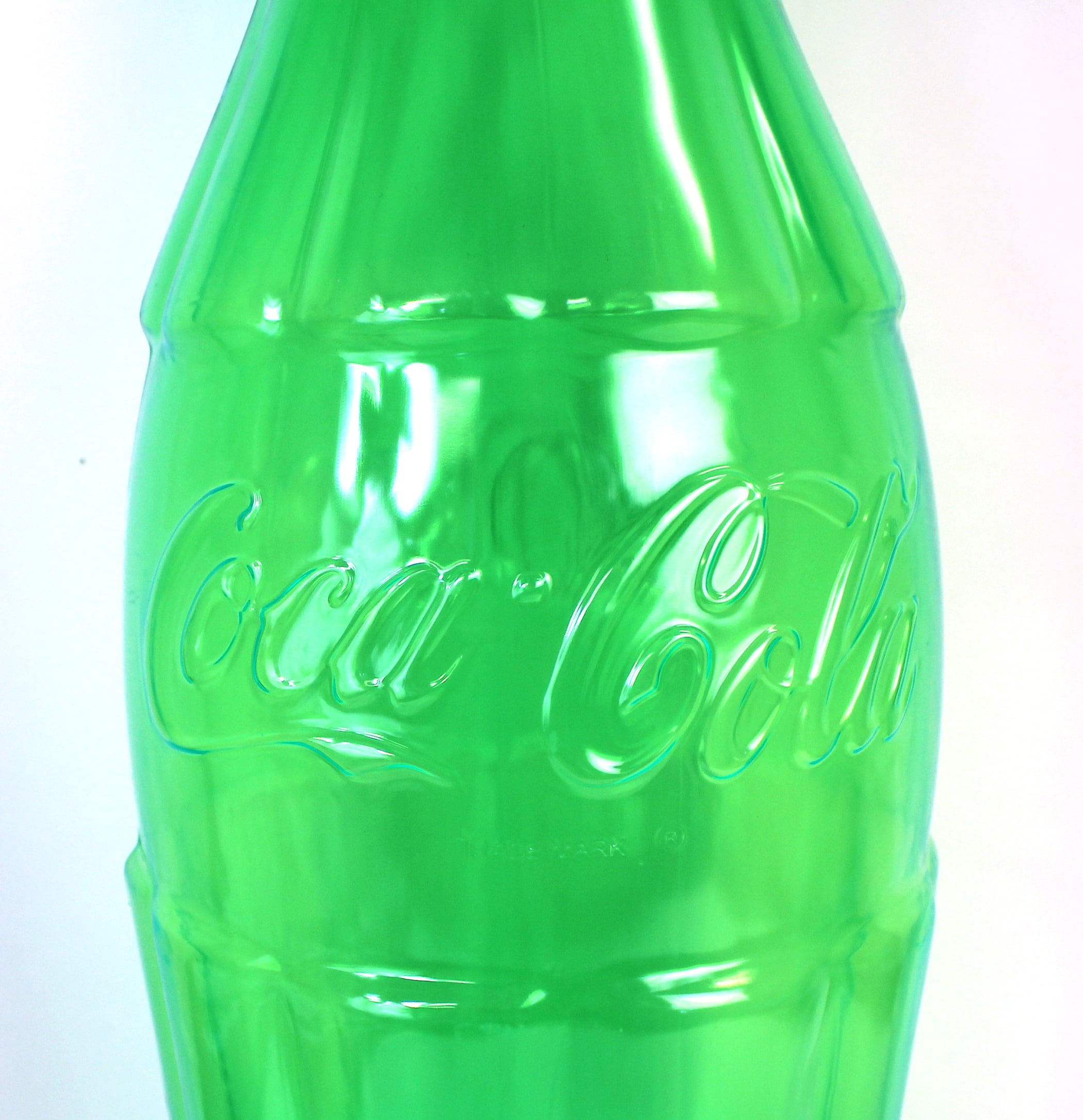 Coke Bottle Bank 22" Neon Green