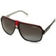 thumbnail image 1 of Gafas de sol Carrera Carrera 33/S, unisex, color negro y blanco cristalino, 1 of 5