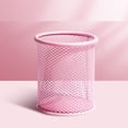 thumbnail image 2 of Large Mesh Pencil Holder Minimalist Iron Wire Desktop Caddy for Office Desk Organization Sturdy Metal Stationery Container for Pens and Markers, 2 of 3