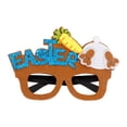 thumbnail image 1 of Less Than 5 Event & Party Easter Party Decorations Rabbit Decorations Children's Holiday Party Holiday Party Dress Up Photo Props Cartoon Egg Rabbit Glasses, 1 of 9