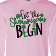 thumbnail image 4 of Inktastic St. Patrick's Day Let the Shenanigans Begin Long Sleeve T-Shirt, 4 of 5