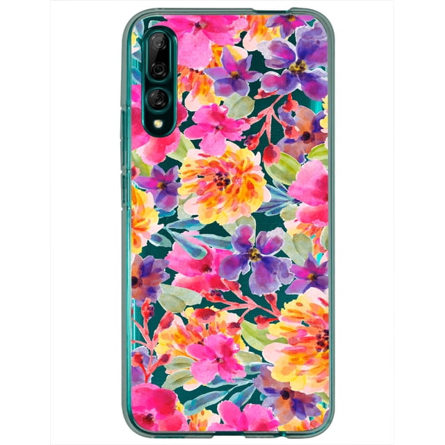 Funda para Huawei Y9 Prime 2019 con diseño de Flores Acuarela InstaCase Colección Floral