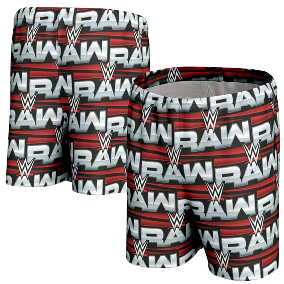 Men's ProSphere Black RAW Netflix Era Allover Print Shorts