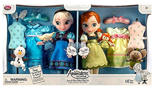 anna and elsa animators collection dolls