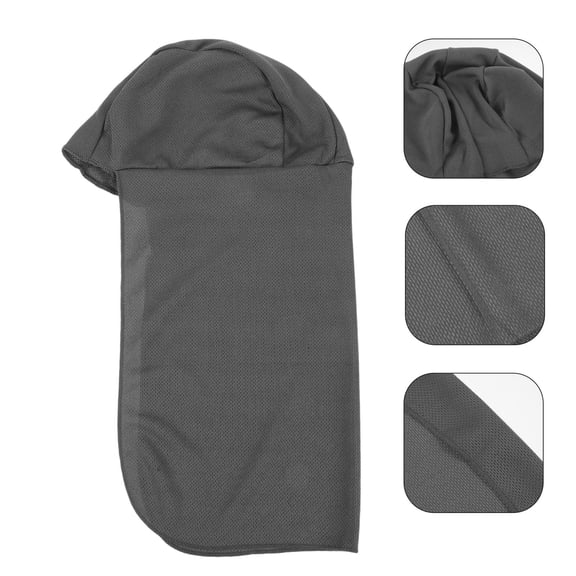 UPKOCH 2Pcs Long Tail Sunshade Hats Neck Shade Caps Breathable Cooling Mesh for Outdoor