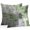 Sage Green Gray, variant on Yellow Grey Throw Pillow Covers 16x16 Inch Set of 2, Abstract Art Oil Painting Modern Geometric Waterproof Outdoor Pillow Covers, Decorative Cushion Pillowcases for Couch, Sofa, Bed, Garden, Patio