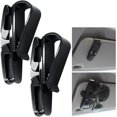 thumbnail image 3 of Juego de 2 soportes para gafas de sol de color negro, con clip para gafas de sol o tarjetas, 3 of 5
