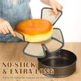 thumbnail image 2 of Reusable Baking Mat for 9-inch Springform Pans – Food-Grade Silicone Mesh Mat to Prevent Cake and Cheesecake Leaks, 2 of 10