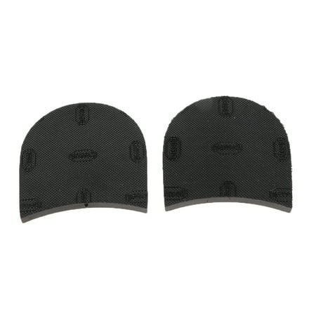 

Pair Rubber Glue on Heels Shoe Repair Pad Replacement - Black 3