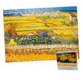 thumbnail image 3 of EeaseCA 500 Pieces Paper Puzzle Educational Jigsaw The Field Village Pattern Adults Jigsaw Puzzle Yellow, 3 of 7
