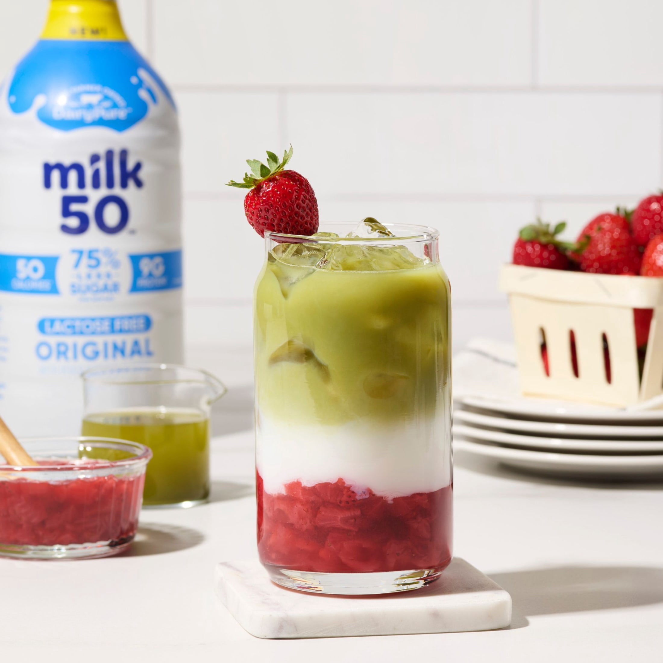 DairyPure Milk50 Original Lactose Free Skim Milk, 48 Fl Oz