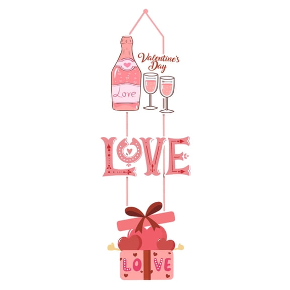 Valentine's Day Outfit WomenValentine's Day Door Hanger, Door Decor Wall Hanging Decorations for Valentineâs Day Holiday Wedding Indoor Outdoor Decoration Gift Ideas,
