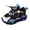 Blue, variant on Krdevn Toddler Kids Light-Up Sneakers Easy On Athletic Shoes Size:18-24 Months