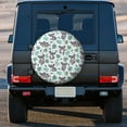 thumbnail image 3 of Kdxio Bears and Tropical Leaves for Tire Cover Wheel Protectors Tyre Covers Weatherproof Wheel Covers Universal Fit for Trailer Rv SUV Truck Camper Travel Trailers 17 inch, 3 of 8