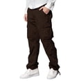 thumbnail image 2 of Pantalones Cargo Match para Hombre Wild Café Talla 42, 2 of 6