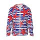 thumbnail image 1 of Balery Sea Stars Sudadera ligera de manga larga con capucha y protección solar UPF 50+ para hombre y mujer, ideal para pesca y running-Small, 1 of 7