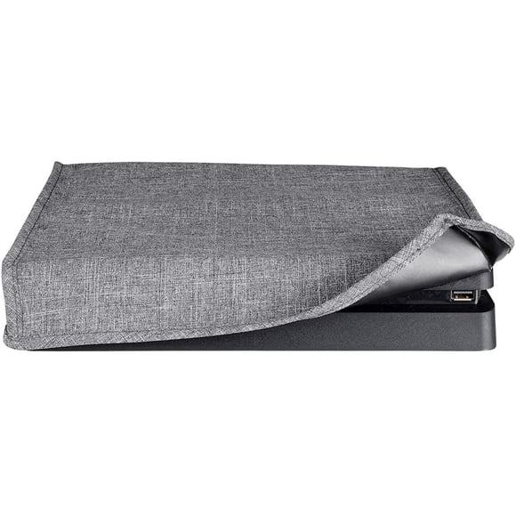 Horizontal Dust Cover for PS4 Slim Soft Neat Lining Dust Guard, Anti Scratch Waterproof Cover Protector Sleeve
