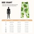 thumbnail image 3 of Fotbe Broccoli 3 Pantalones de Pijama para Mujer, Pantalones de Dormir, Pantalones Pj con Cordón y Bolsillos-X-Large, 3 of 6