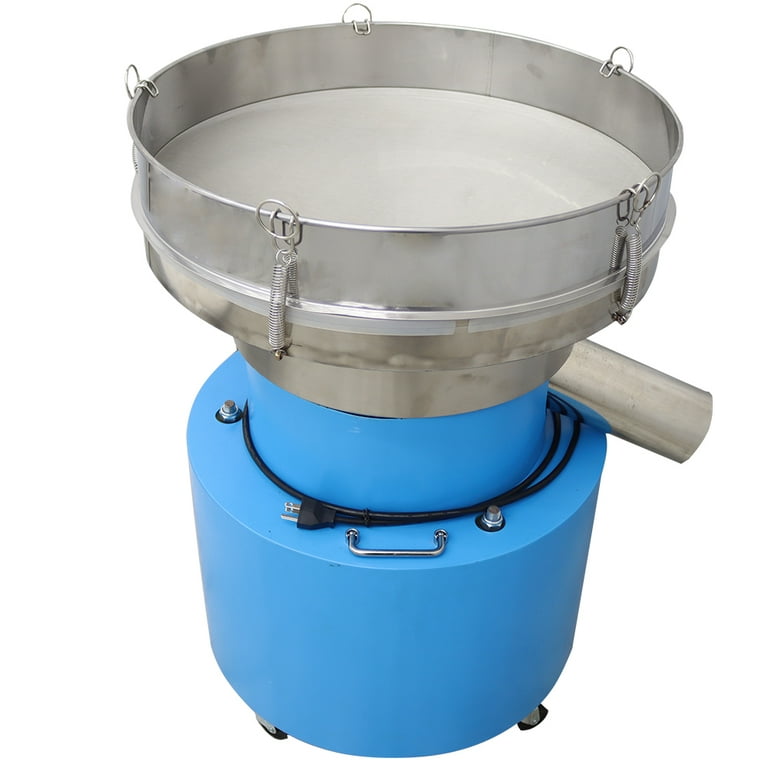 YUCHENGTECH Automatic Sieve Shaker Automatic Powder Sifter Vibrating Sieve  Machine Electric Flour Sifter (110V, without sieve)