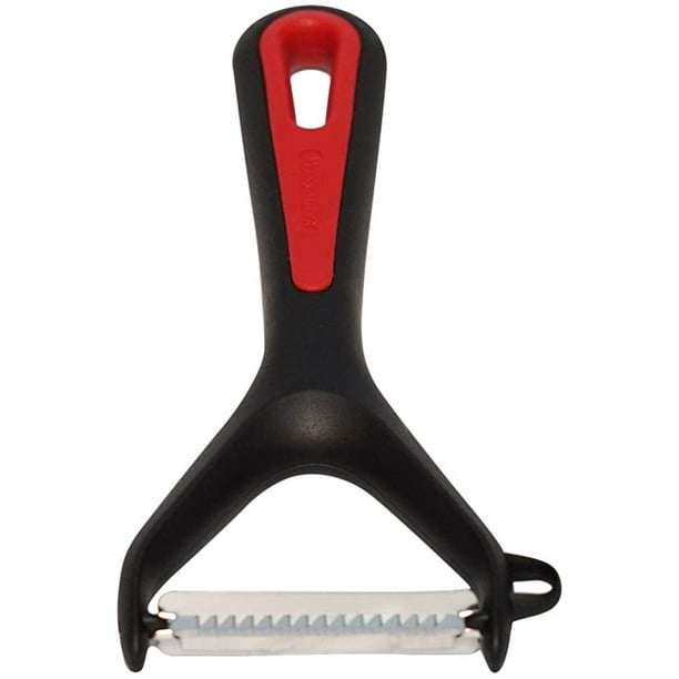 Westmark Germany Stainless Steel Julienne Vegetable Peeler (Red/Black