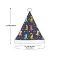 thumbnail image 3 of Haiem Cartoon Dinosaur Pattern Santa Hat Confortable Velvet Christmas Hat for Christmas Party Favors Fit for Adults and Kids, 3 of 6