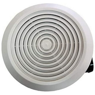 VEVOR Shutter Exhaust Fan 10-in Silver Plastic in the Door Frame Fans  department at