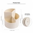 thumbnail image 3 of Pouches For Organization Desk Rotating Storage Box 360 Rotating Pencil And Pen Desk Storage Box Cosmetics Storage Box Desk Storage Pen Storage Box Stationery Supplies Cute Pencil Cups And, 3 of 9