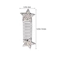 thumbnail image 2 of Mobutofu 10Pcs Elastic Hair Comb Clips Assorted Colors Invisible Hair Holder for Versatile Updo Styling Accessories, 2 of 6