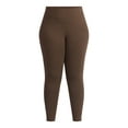 thumbnail image 2 of Terra & Sky Women's Plus High Waist Ankle Length Leggings, 27" Inseam, Sizes 0X-5X, 2 of 5