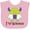 AD-Pink, variant on Scientist I Love Science Future Childs Shirt Boys or Girls Baby Bib
