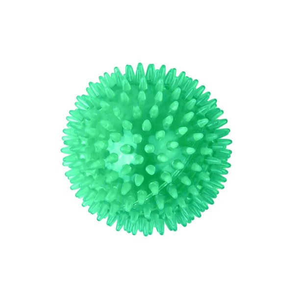 Bola de sonido TPR para perro, juguete chirriante para limpieza Dental de mascotas, suministros interactivos para rebabas