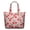 Red, variant on Travel Tote Bag with Scientific Knowledge Engineering Artwork Large Capacity Weekender Bag with Adjustable Strap, Perfect for Study, Business, Gym Use