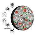 thumbnail image 2 of Kdxio Roses Mixed Zebra 1 for Tire Cover Wheel Protectors Tyre Covers Weatherproof Wheel Covers Universal Fit for Trailer Rv SUV Truck Camper Travel Trailers 17 inch, 2 of 5