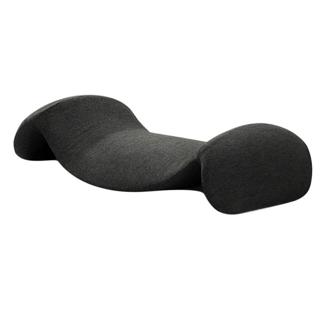 Almohada De Soporte Lumbar Cojín Para Dormir Soporte Para La Parte Inferior De La Espalda Sleeper Travel Dark Grey