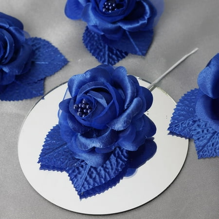 - BalsaCircle 12 Open Roses Craft Flowers - Mini Flowers for DIY Wedding Party Favors Decorations Supplies