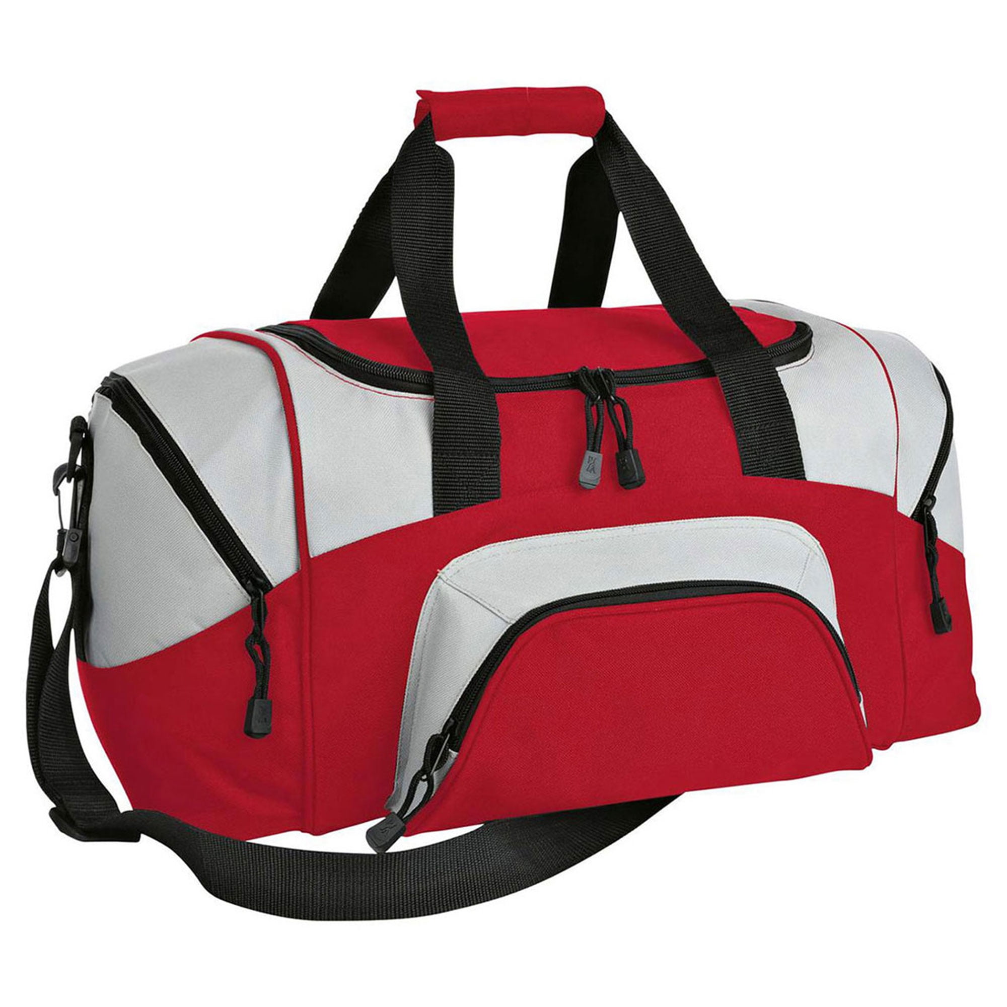 Port & Company Colorblock Adjustable Sports Duffle Bag