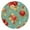 Pioneer Flower Floral-1, variant on Pioneer Flower Floral Print Pattern Round Fitted Tablecloth with Elastic Edge,Dining Table Cover Waterproof,Outdoor Round Tablecloth for Camping,Dining,Indoor and Outdoor