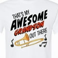 thumbnail image 4 of Inktastic That's My Awesome Grandson out There with Trombone T-Shirt, 4 of 5