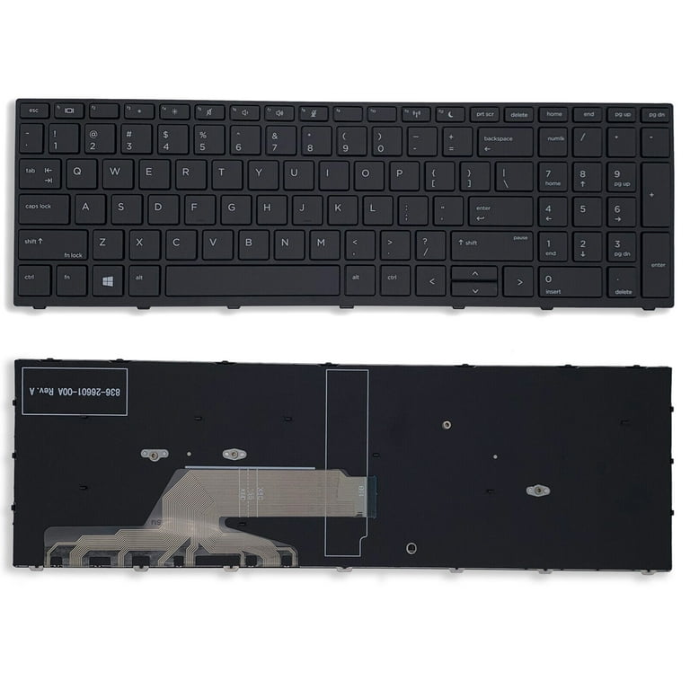 【★安心の定価販売★】 ProBook HP for Keyboard US 450 W/Frame G5 470 G5 455 G5 パソコン用キーボード