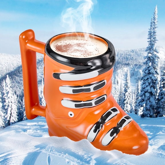 Ski Boot Mug, 14 oz Set of 1