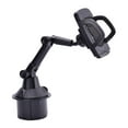 thumbnail image 2 of Soporte para teléfono de coche, base ajustable, universal, multifuncional. Negro, 2 of 9